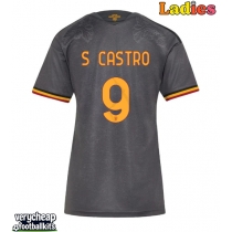 AS Roma Santiago Castro #9 Replica Third Shirt Ladies 2026-27 Short Sleeve